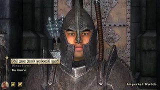 Never before seen Oblivion guard dialogue