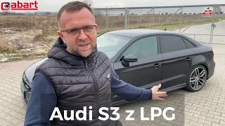 Kozackie Audi S3 TFSi przyśpiesza oszczędnie na LPG po montażu instalacji gazowej w @AbartAutoGazSerwis