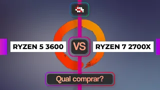 Ryzen 5 3600 vs Ryzen 7 2700x em 10 games (lado a lado) com Rtx 2070 Super