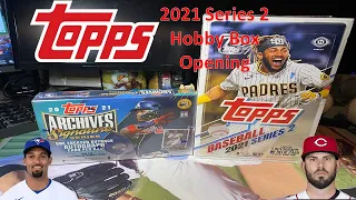 INSANE Topps Series 2 Hobby Box Opening & Topps Archives Buy Back Sweet PULLS BIG HITS