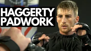 Muay Thai World Champion Jonathan Haggerty Training Padwork