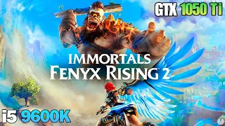 Immortals Fenyx Rising | GTX 1050 Ti + i5 9600K | High Setting Tested l Pc Performance  Test 2022