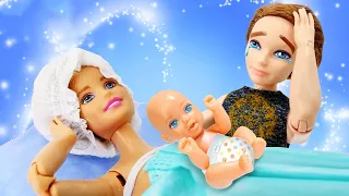 Barbie Video auf Deutsch. Barbie bekommt ihr Baby. Lehrreiche Videos für Kinder.