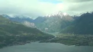 Cessna 172M over Lake Como