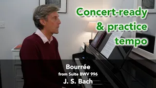 Bourrée (BWV 996) by J. S. Bach