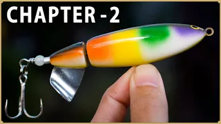 Making a Whopper Plopper style topwater lure (Chapter-2. How to make a lure tail).