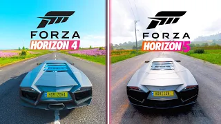 Forza Horizon 4 vs Forza Horizon 5 - Graphics and Details Comparison