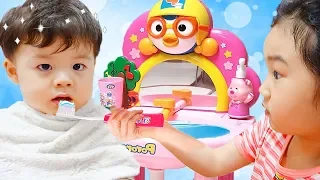 Boram Play with Pororo Toy