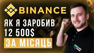 Як я заробив 12 500$ на Binance за місяць / Коли продавати крипту ?