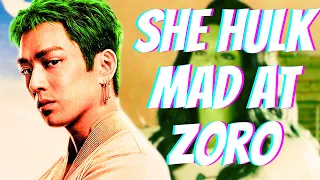 She Hulk Actor Mad At One Piece Zoro For Making More Money?!