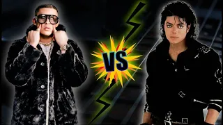 Bad Bunny vs Michael Jackson SIN AUTOTUNE