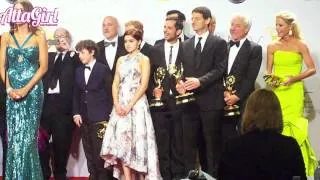 Modern Family Backstage Emmy Speech Outstanding Comedy Series 2012