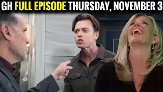 ABC General Hospital 11-3-2022 Spoilers | GH Thursday, November 3