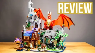 LEGO Ideas Dungeons & Dragons™: Die Sage vom Roten Drachen REVIEW | Set 21348