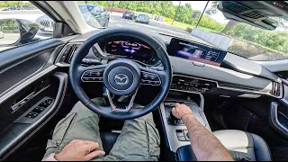 2023 Mazda CX-60 | 3.3 e-Skyactiv Diesel 200HP | POV Test Drive