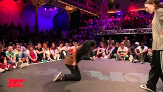 Kate vs Paris 1ST ROUND BATTLES Popping Forever - Summer Dance Forever 2015