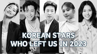 In Loving Memory: Remembering the Korean Stars Tributes to Stars Who Left Us in 2023