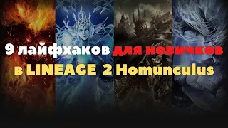 9 лайфхаков для новичков в Lineage 2 Homunculus