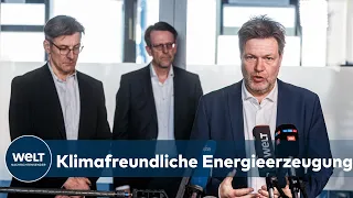 ENERGIEVERSORGUNG: Wirtschaftsminister Habeck über den Bau von Flüssiggasterminals