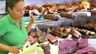 Brazilian Street Food. Churrasco, Picanha and more. 'Gusti di Frontiera' Festival, Gorizia, Italy