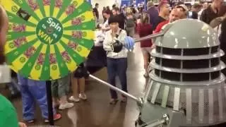 Watch a Dalek Spin to Win (at London Comic Con)