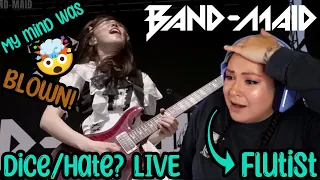 Mind COMPLETELY Blown!🤯 | BAND-MAID, Dice/Hate? LIVE