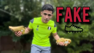 I BOUGHT FAKE FOOTBALL BOOTS/CLEATS…😳