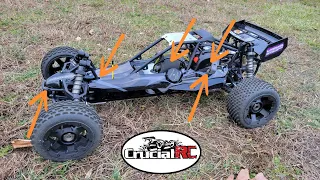 Must-Have Parts for any Rovan, KingMotor or HPI Baja 5b and 1st Startup 1/5 Scale RC