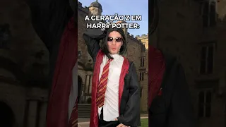 A GERAÇÃO Z EM HARRY POTTER #shorts