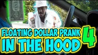 Floating Dollar Prank In The Hood 4