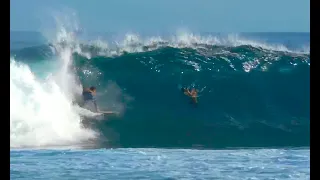 Gabriel Medina tears hell out of Desert Point, May, 2022