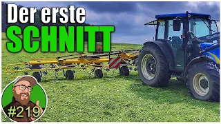 FarmVlog 219: Der erste Siloschnitt | Der Tag an dem wir fast einen Pool bekommen hätten | Grubbern