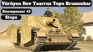 Yürüyen Dev Taarruz Topu Teknolojisi Brummbar I Sturmpanzer 43 I Stupa