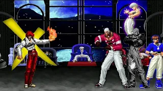 [Mugen KOF] True iori X Vs Chris Yashiro Team