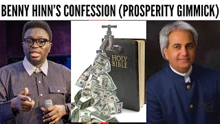 PROPHET JOEL OGEBE SPEAKS ABOUT THE TRENDING CONFESSION BY BENNY HINN ABOUT THE PROSPERITY GIMMICKS
