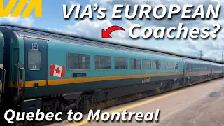 Business Class Luxury on European-Inspired Canadian Trains