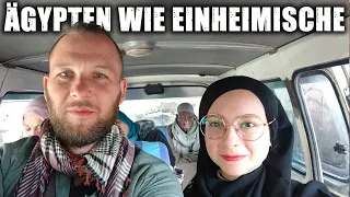 Ägypten wie die Einheimischen erleben (50km Mini-Van für €0,60)