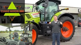 Claas AXION 880 LOADED (Review and Test Drive)