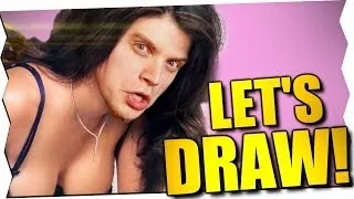 iBLALI's & MEGAN FOX' GEHEIMNIS! - Let's Draw