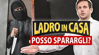 LADRO entra in casa con COLTELLO: posso SPARARGLI? | Avv. Angelo Greco