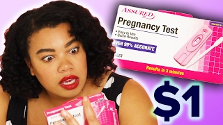 Women Try $1 Pregnancy Tests