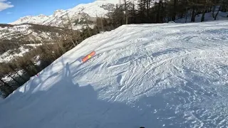 Serre chevalier piste noire Tabuc