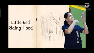 Little Red Riding Hood  (Sign Language) #signlanguage #storytelling