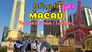 MACAU TRAVEL VLOG | Part 2 | Riding Gondola | Eiffel Tower | Londoner | Team Traveller Vlog 🇲🇴