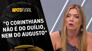 "O Corinthians não é do Duílio, nem do Augusto", aponta Marilia Ruiz