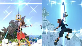 Sora's Smash moveset vs the original games