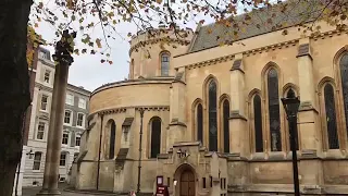 Tour of the Knights Templars' Temple Church in London