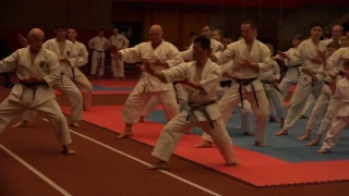 Tetsuya Fujita       Gensei Ryu Karate Do Kata Sansai Seminar Latvia Riga