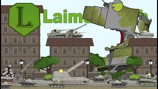 Monster Carlzilla Preparing for the attack - Cartoons about tanks