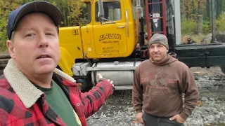 Building a Log Yard |  Building a Log Truck